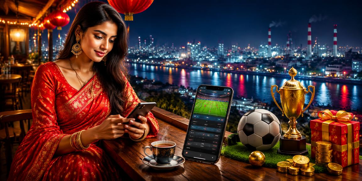 নারায়ণগঞ্জে মোবাইলে ফুটবল বেটিং উপভোগ করছেন একজন বাংলাদেশি ব্যবহারকারী